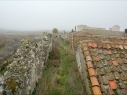 Adarve junto a la explanada del Castillo antes de su restauración