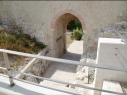 Portillo de acceso desde la Huerta del Duque a la iglesia de San Martín, una vez restaurado.