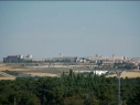 Panorámica de Cuéllar desde el lado Sur. Vista después de la restauración de las murallas.